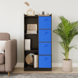 7 Cube Wooden Bookcase Shelving Display Storage