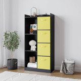 7 Cube Wooden Bookcase Shelving Display Storage