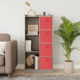 7 Cube Wooden Bookcase Shelving Display Storage