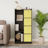 7 Cube Wooden Bookcase Shelving Display Storage