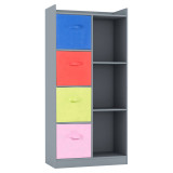 7 Cube Wooden Bookcase Shelving Display Storage