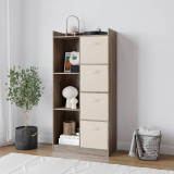 7 Cube Wooden Bookcase Shelving Display Storage