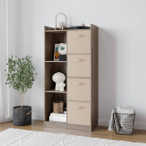 7 Cube Wooden Bookcase Shelving Display Storage