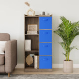 7 Cube Wooden Bookcase Shelving Display Storage