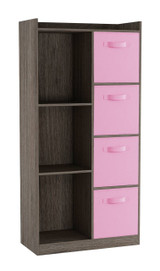 7 Cube Wooden Bookcase Shelving Display Storage