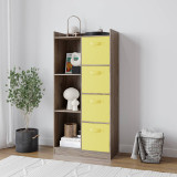 7 Cube Wooden Bookcase Shelving Display Storage