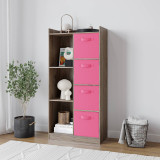 7 Cube Wooden Bookcase Shelving Display Storage