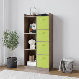 7 Cube Wooden Bookcase Shelving Display Storage