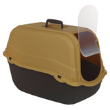 Extra Large Enclosed Cat Litter Tray Filter Box Hooded Large Scoop Toilet Potty