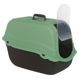 Extra Large Enclosed Cat Litter Tray Filter Box Hooded Large Scoop Toilet Potty