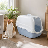 Enclosed Cat Litter Tray Filter Box Hooded