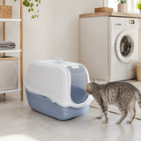 Enclosed Cat Litter Tray Filter Box Hooded