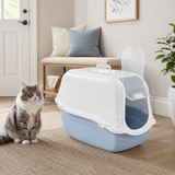 Enclosed Cat Litter Tray Filter Box Hooded