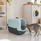 Enclosed Cat Litter Tray Filter Box Hooded