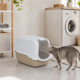 Enclosed Cat Litter Tray Filter Box Hooded