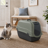 Enclosed Cat Litter Tray Filter Box Hooded