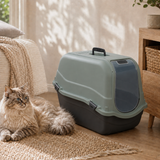 Enclosed Cat Litter Tray Filter Box Hooded