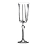 Set of Footed Champagne Flutes Glasses 175ml