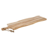 Large Teak Wood Charcuterie Serving Paddle Board