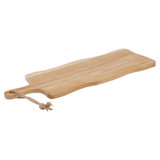 Large Teak Wood Charcuterie Serving Paddle Board