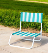 Low Folding Outdoor Beach Deck Chair