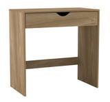 Oak 1-Drawer Dressing Table and Computer Desk