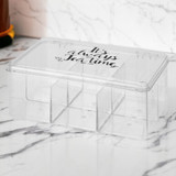 6 Compartment Tea Storage Box