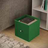 9 Cube Bookcase with 5 Drawers