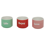 6 Pcs 60ml Mini Porcelain Espresso Coffee Mugs Set
