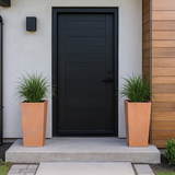 Urbi 20cm Concrete Effect Square Planter with Internal Insert
