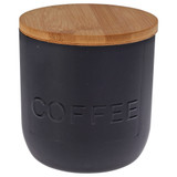 3 Pcs Airtight Coffee Tea Sugar Storage Container Set w/ Bamboo Lid