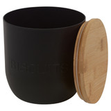 3 Pcs Airtight Coffee Tea Sugar Storage Container Set w/ Bamboo Lid