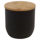 3 Pcs Airtight Coffee Tea Sugar Storage Container Set w/ Bamboo Lid