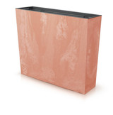 Urbi 60cm Case Tall Concrete Effect Plastic Flower Pot