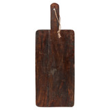 Large Mango Wood Chopping Cutting Board with Hanging Rope Handle