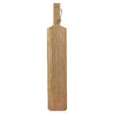 Large Teak Wood Chopping Cutting Board with Hanging Rope Handle