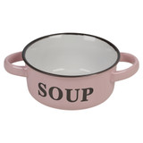 500ml Multicoloured Stoneware Ceramic Soup Bowls Set