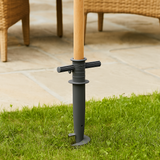 19-32mm Screw In Parasol Holder Spike Stand Peg