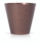 Tubus 20cm Short Corten Steel Effect Planter Pot