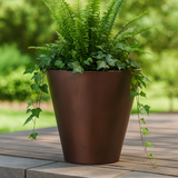 Tubus 20cm Short Corten Steel Effect Planter Pot