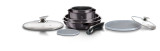 Berlinger Haus 9Pc Carbon Pro Cookware Set