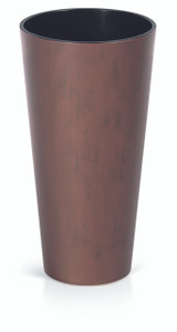 Tubus 25cm Tall Corten Steel Effect Planter Pot