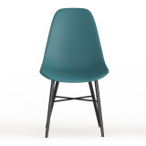 TROMSO Scandinavian Dining Chair Metal Legs