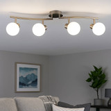 Eglo Comba LED Dimmable Ceiling Spotlight Bar