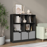 8 Cube Asymmetrical Storage Bookcase and Shelving Unit