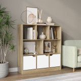 8 Cube Asymmetrical Storage Bookcase and Shelving Unit