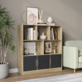 8 Cube Asymmetrical Storage Bookcase and Shelving Unit