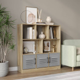8 Cube Asymmetrical Storage Bookcase and Shelving Unit