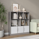 8 Cube Asymmetrical Storage Bookcase and Shelving Unit