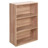 Tall Bookcase Storage Cabinet with 3 Shelves Tall Bookcase Storage Cabinet with 3 Shelves